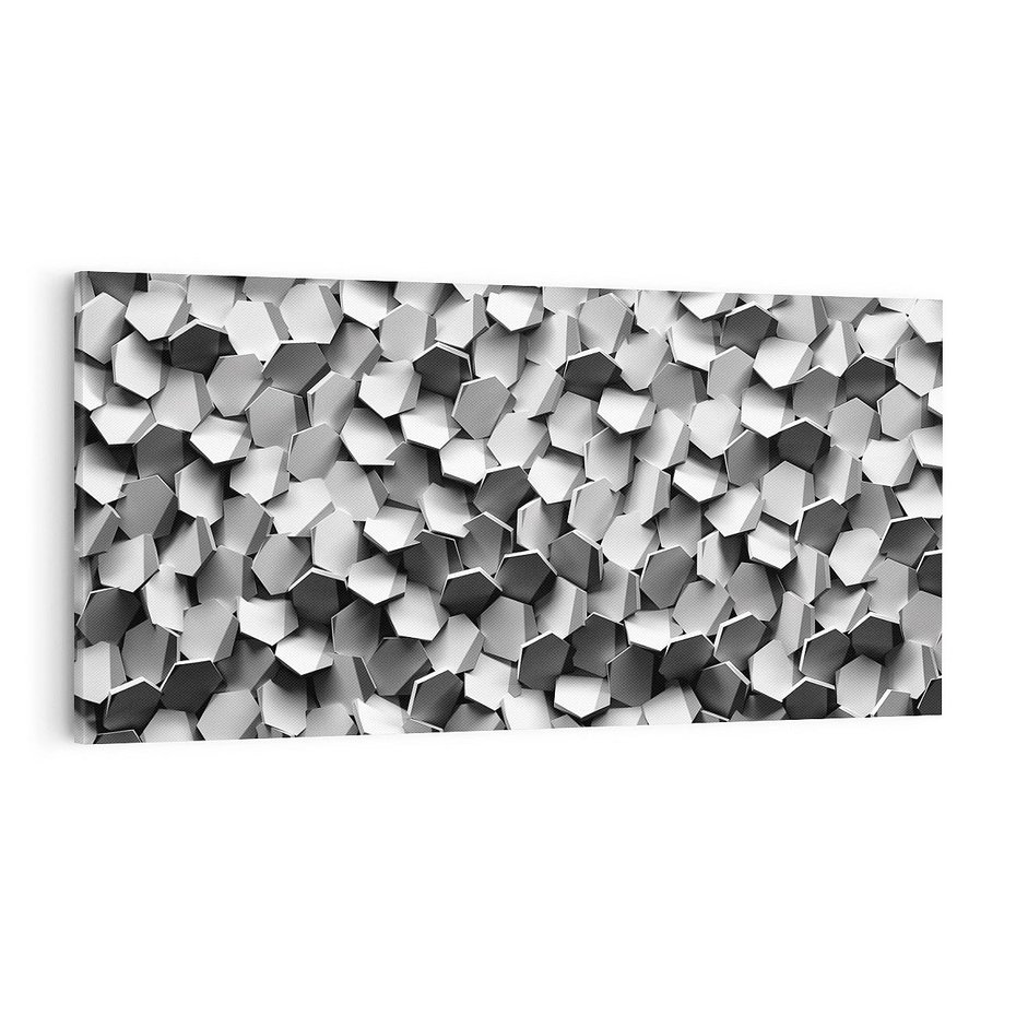 Obraz na płótnie 120x60 - Odkryj głębię sztuki - graficzne, 3D