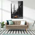 Obraz na płótnie 70x100 - Nowy York, taksówka w ruchu - Nowy York, taksówka