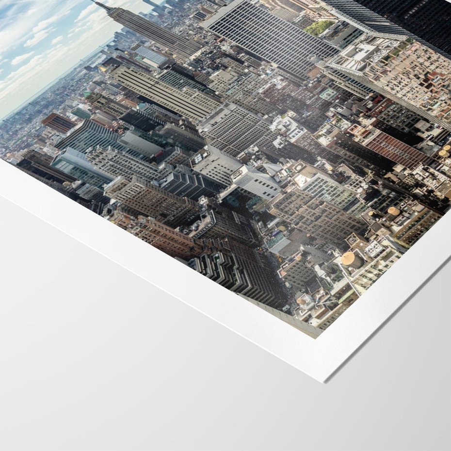 Plakat bez ramy 50x70 - Duch Nowego Jorku - Manhattan, Nowy Jork