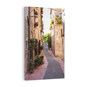 Obraz na płótnie 70x100 - Miłość na Romantycznej Uliczce - romantyczna, uliczka