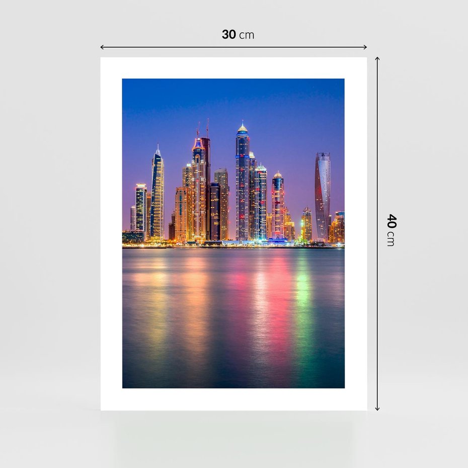 Plakat bez ramy 30x40 - Nowy Jork: pulsujące miasto - Nowy Jork, miasto