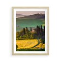 Plakat w ramie 50x70 - Pejzaż w perspektywie - pejzaż, perspektywa - rama drewno