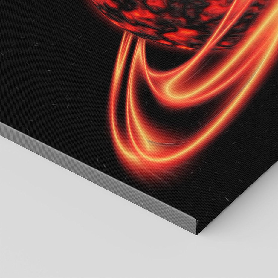 Obraz na płótnie 120x80 - Między gwiazdami - kosmos