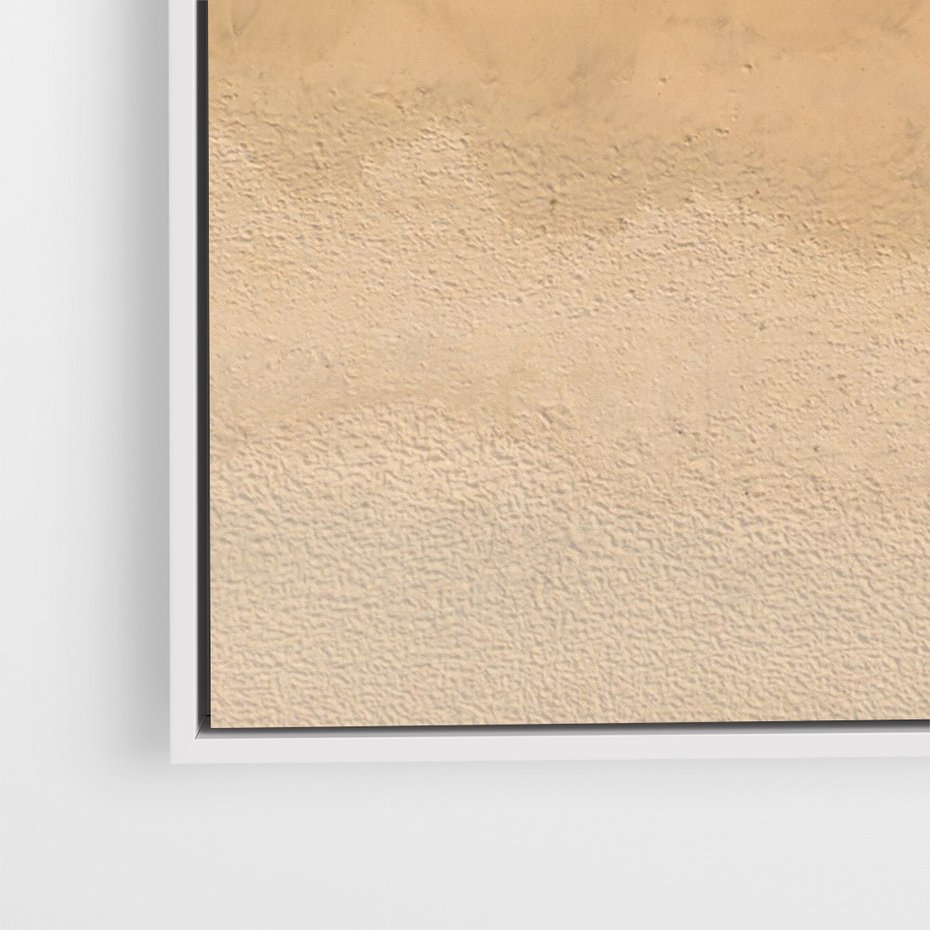 Obraz w ramie 50x70 - Oaza Relaksu - plaża, morze - rama biała