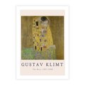 Plakat bez ramy 40x50 - Sztuka Klimta - gustav klimt, pocałunek