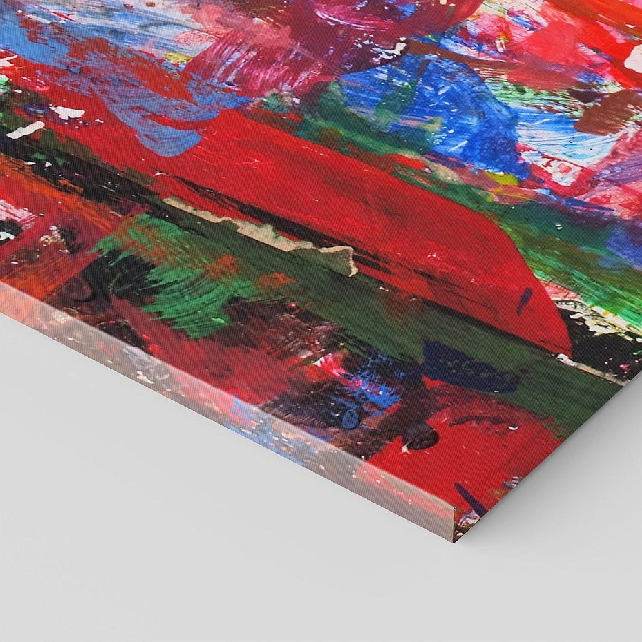 Obraz na płótnie 140x70 - Abstrakcja: wyraz emocji - abstrakcja