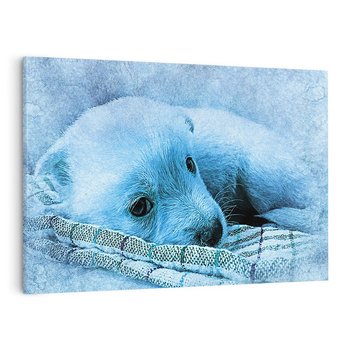 Obraz na płótnie 100x70 - Abstrakcyjna ekspresja artystyczna - abstrakcja, sztuka