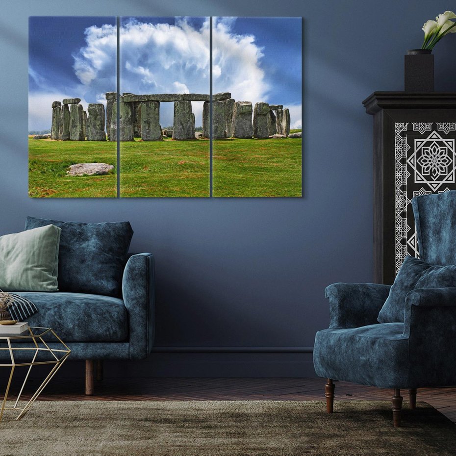 Obraz na płótnie 120x80 - Stonehenge - Tajemnica Pradawnych Czasów - Stonehenge, UK