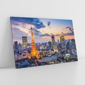 Obraz na płótnie 100x70 - Tętniące życiem Tokio - Tokio, Japonia