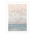 Plakat bez ramy 50x70 - Obraz Starej Ściany z Delikatnymi Odcieniami - ściana, stara ściana