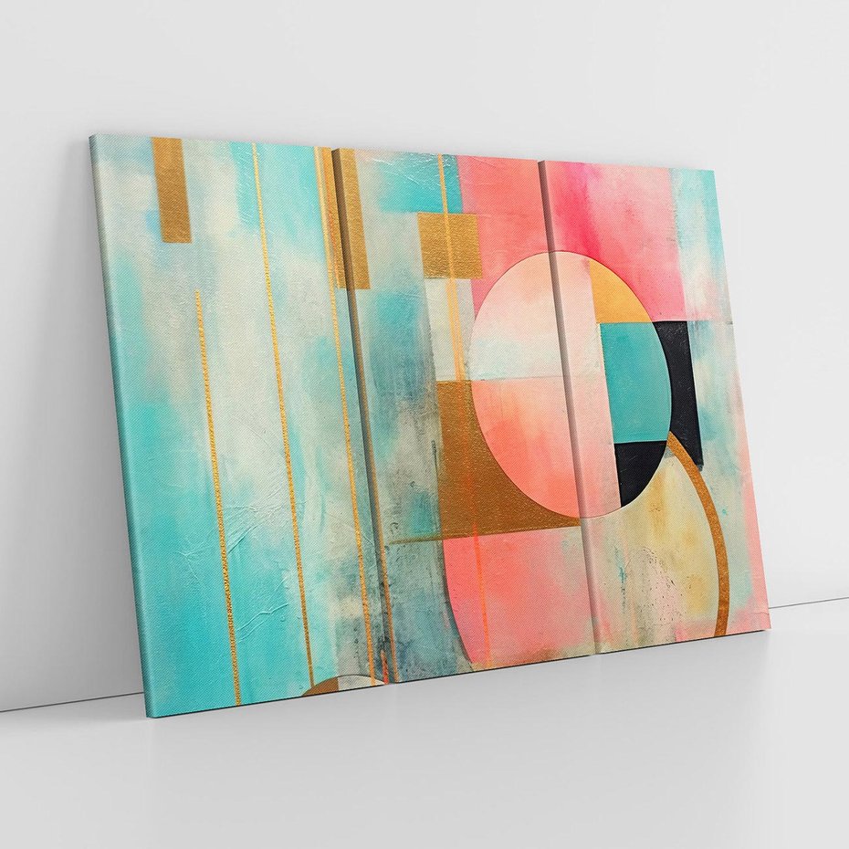 Obraz na płótnie 120x80 - Abstrakcyjny Bałagan - abstrakcja, obraz olejny