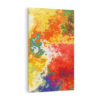 Obraz na płótnie 70x100 - Abstrakcja wyraz artystyczny - abstrakcja