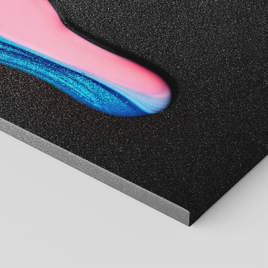 Obraz na płótnie 100x50 - Abstrakcja Kolorowych Farb - farba, abstrakcja