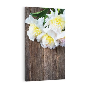 Obraz na płótnie 70x100 - Relaksująca Harmonia - kwiaty, spa