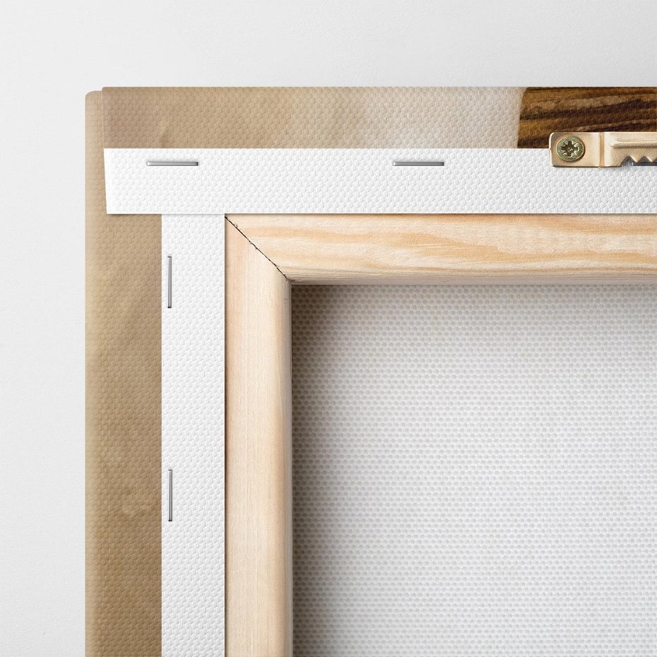 Obraz na płótnie 120x80 - Schody Wymiarów - schody, tunel