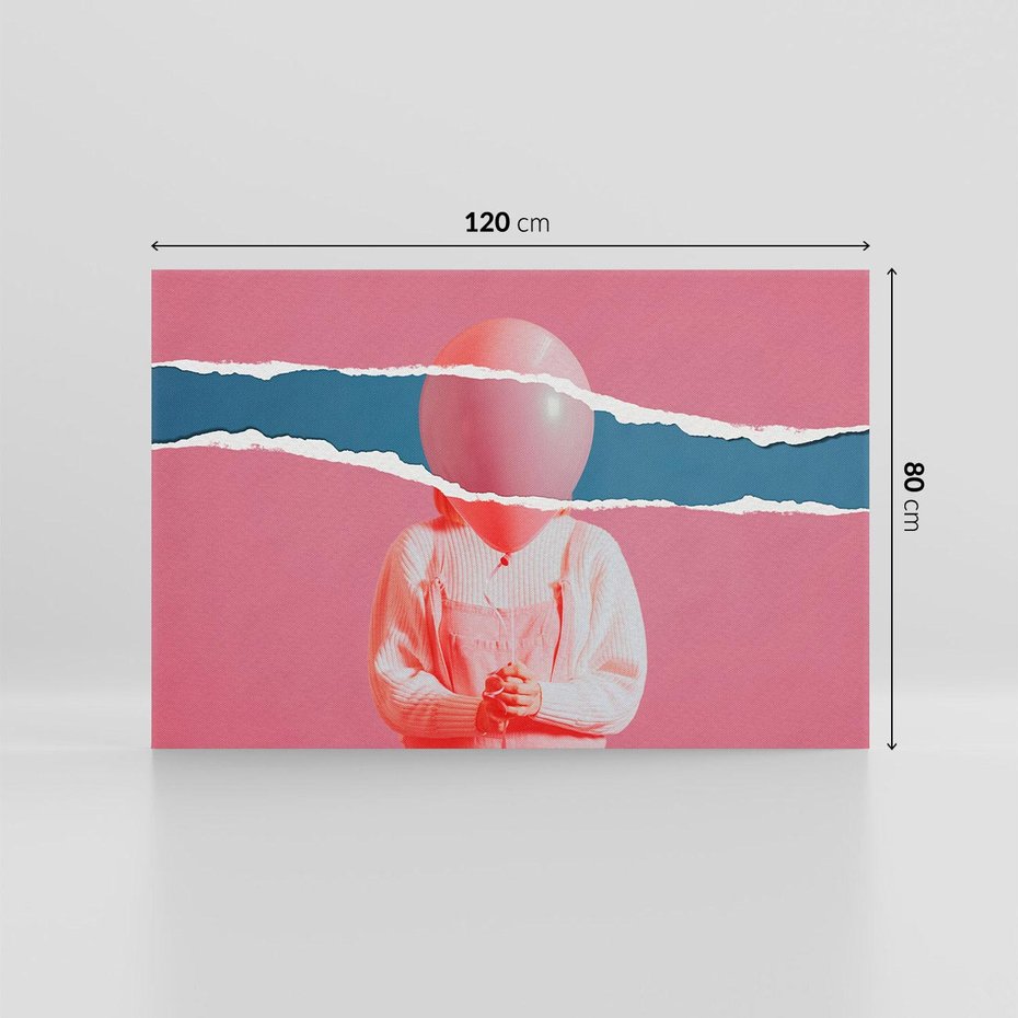 Obraz na płótnie 120x80 - Kolaż Wyobraźni - kolaż zdjęć, styl retro