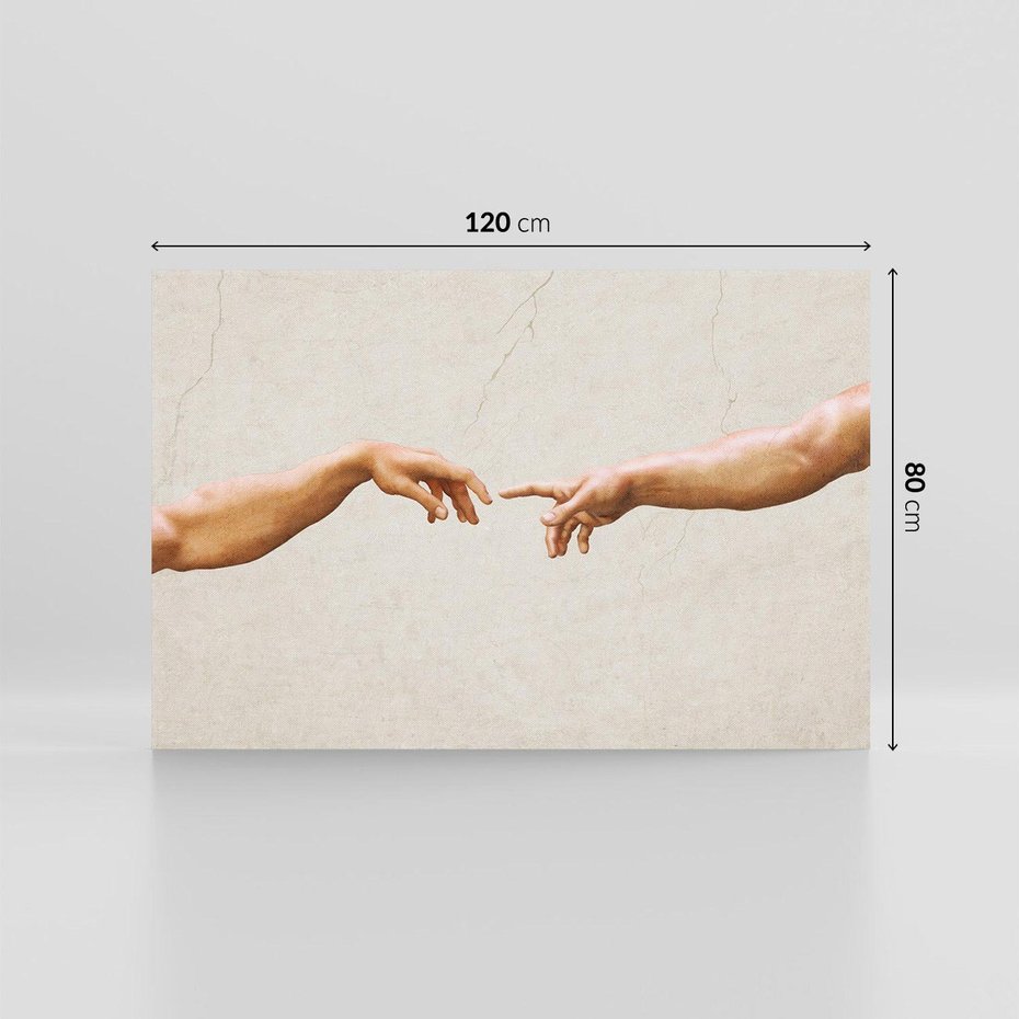 Obraz na płótnie 120x80 - Antyczna Twórczość - inspiracja, Michał Anioł