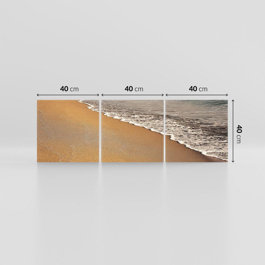 Obraz na płótnie 120x40 - Plaża Morza - plaża, morze