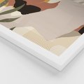 Zestaw obrazy w ramie 50x70 galeria - Boho, kobiety, postacie - rama biała