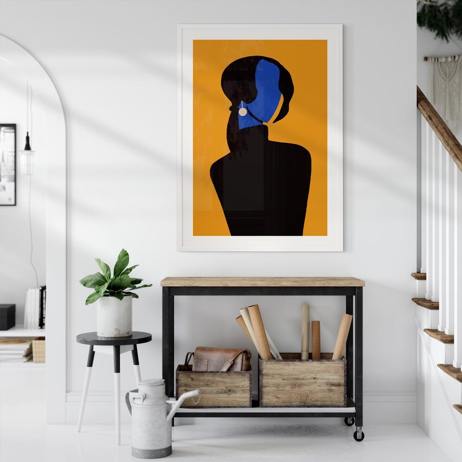 Plakat bez ramy 40x50 - Transformacja Form - sztuka nowoczesna, plakat