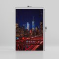 Obraz na płótnie 80x120 - Most w Nowym Jorku - Manhattan - most, Nowy Jork