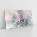 Obraz na płótnie 120x60 - Efemeryczne Kwitnienie Drzew - akwarela, rozmyte pastelowe tłó