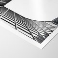 Plakat bez ramy 30x40 - Minimalizm Wysokości - architektura, czarno białe zdjęcie