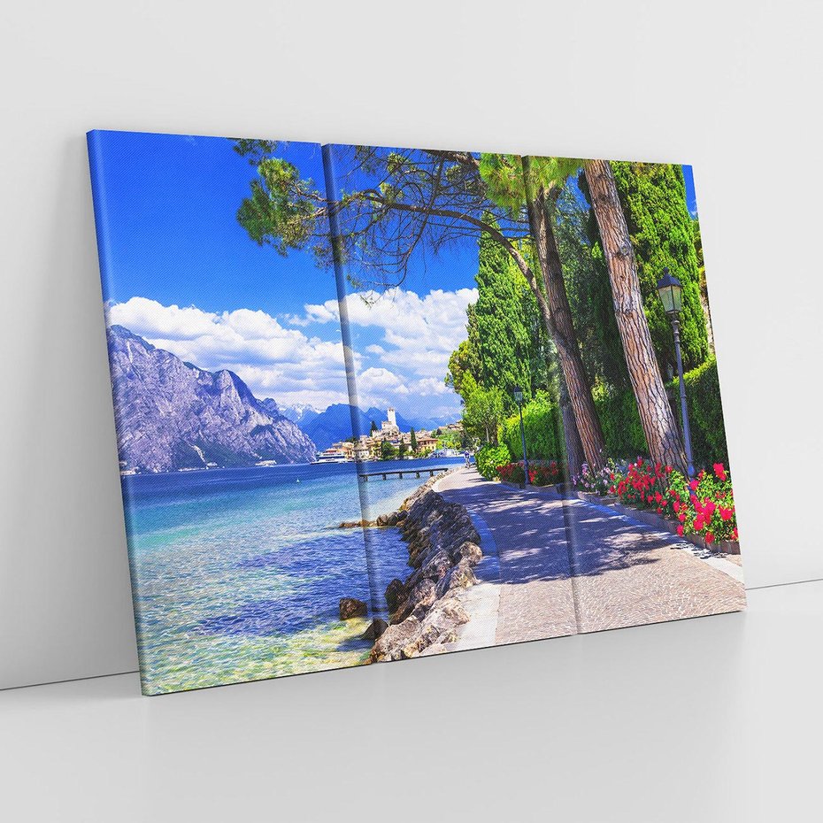 Obraz na płótnie 120x80 - Górskie Jezioro - góry, jezioro