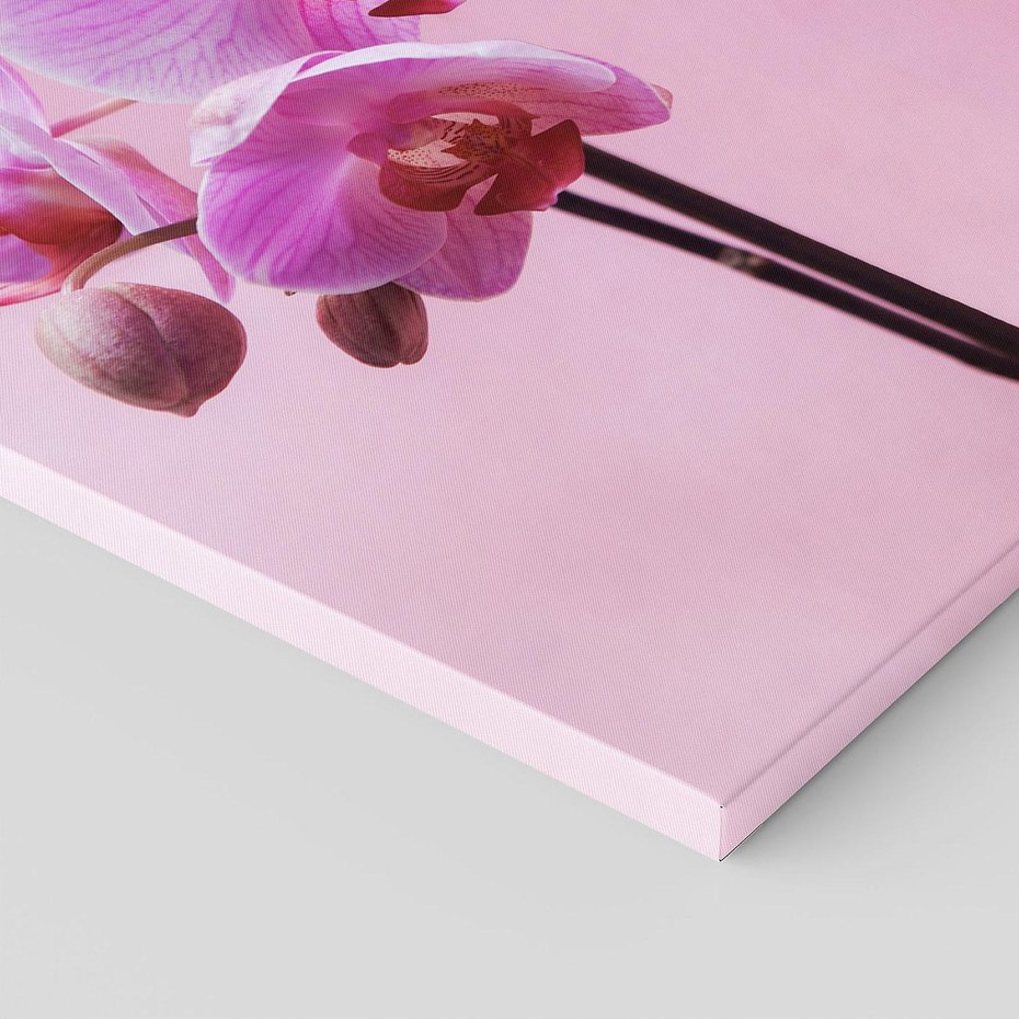 Obraz na płótnie 100x70 - Elegancka orchidea w pełnym rozkwicie - orchidea, kwiaty