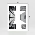Plakat bez ramy 30x40 - Architektoniczna Symetria - architektura, wysoki wieżowiec