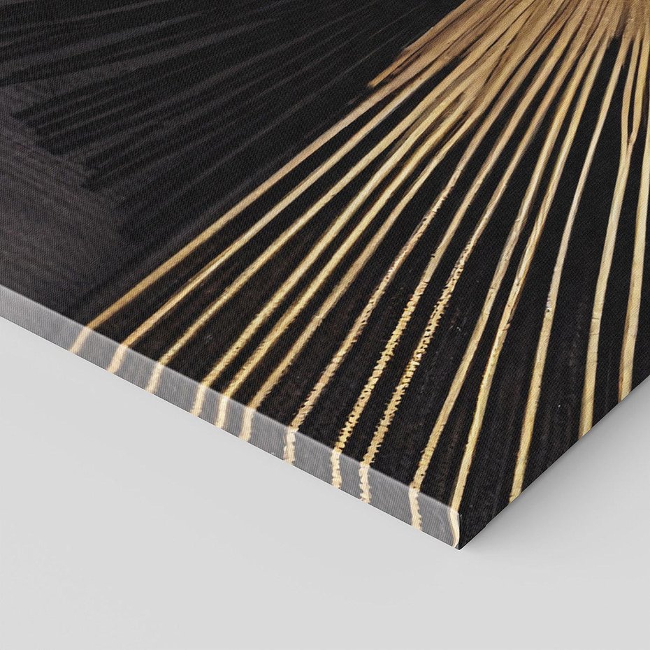 Obraz na płótnie 120x40 - Metaliczne Boho Abstrakcje - boho, słońce