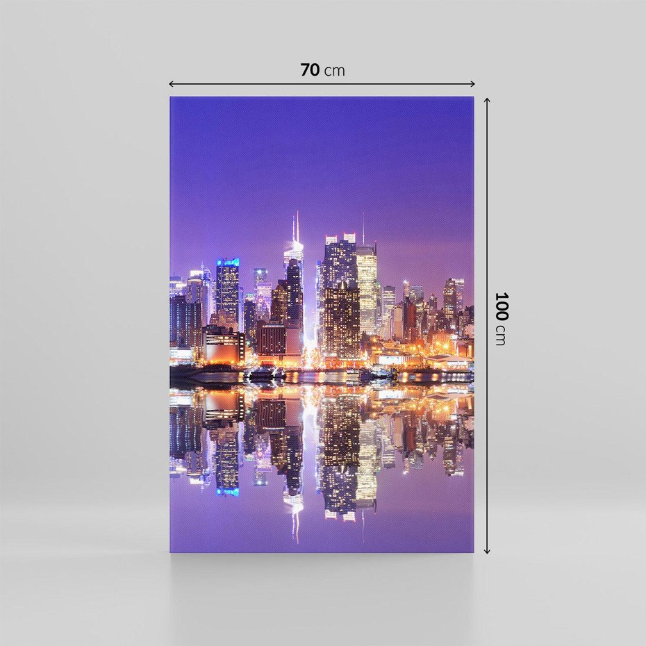 Obraz na płótnie 70x100 - Dynamiczne miasto - Nowy Jork - USA, miasto