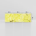Obraz na płótnie 120x40 - Cytryny, Limonki - Owocowa Świeżość - cytryny, limonki