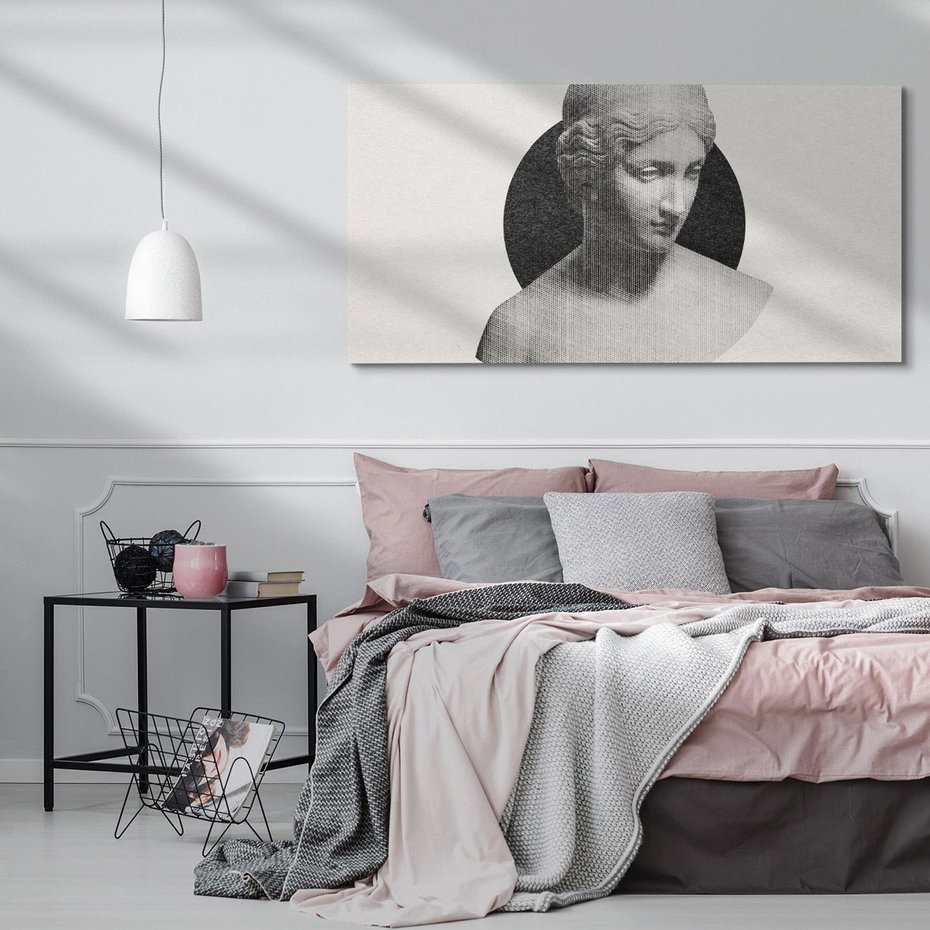 Obraz na płótnie 100x50 - Sztuka Zeszłych Czasów - antyczna rzeźba kobiety, posąg