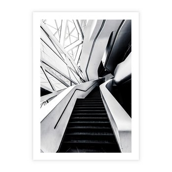 Plakat bez ramy 21x30 - Współczesne Kształty - architektura, nowoczesne formy