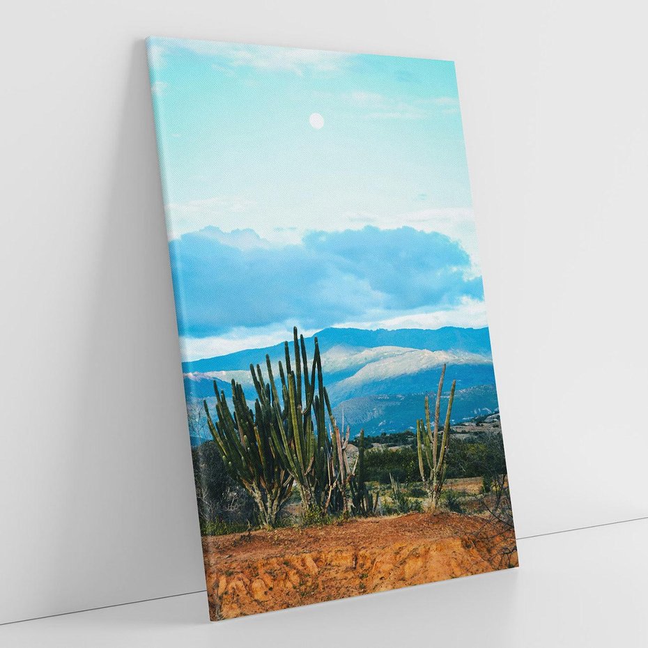 Obraz na płótnie 70x100 - Malowniczy Pejzaż - pustynia, pejzaż