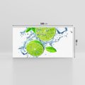 Obraz na płótnie 100x50 - Świeżość limonek w wodzie - limonki, woda
