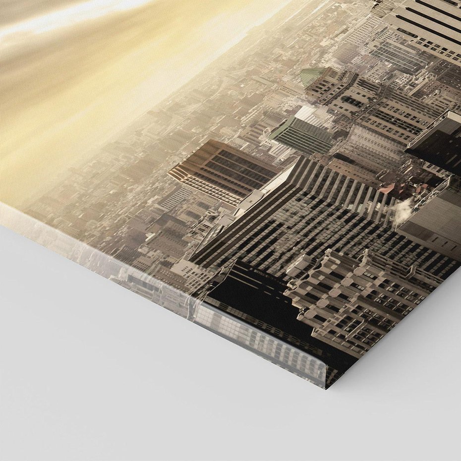 Obraz na płótnie 120x60 - Magia Manhattanu: miasto, które nigdy nie śpi - Manhattan, NY