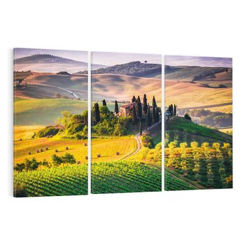 Obraz na płótnie 120x80 - Pejzaż w perspektywie - pejzaż, perspektywa