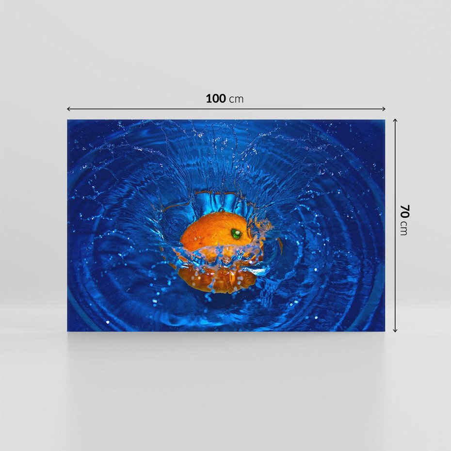 Obraz na płótnie 100x70 - Pomarańcza Owoce - pomarańcza, owoce