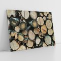 Obraz na płótnie 120x80 - Bliskość Natury - drewno, las
