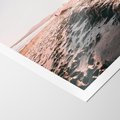 Plakat bez ramy 30x40 - Błogie Chwile na Plaży - plaża, zachód słońca wakacje