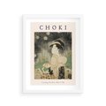 Plakat w ramie 30x40 - Sztuki Choki w Twoim Domu - reprodukcja, rycina - rama biała