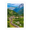 Plakat bez ramy 30x40 - Magiczne Horyzonty - pejzaż, perspektywa
