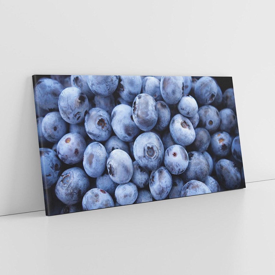 Obraz na płótnie 120x60 - Borówki Leśna Harmonia - borówki, owoce