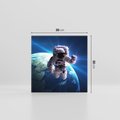 Obraz na płótnie 30x30 - Kosmiczna przygoda - kosmos, astronauta