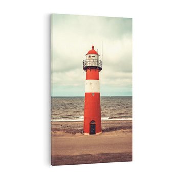 Obraz na płótnie 50x70 - Retro Urok Morza - fotografia w stylu retro, vintage