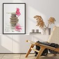 Plakat bez ramy 30x40 - Kwiatowe japońskie spa - japońskie, spa