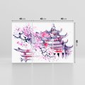 Obraz na płótnie 120x80 - Japońska Serenada: Obraz Azji w Twoim Domu - Japonia, obraz