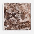 Obraz w ramie 80x80 - Przemijająca Piękność - fotografia, zbliżenie - rama biała
